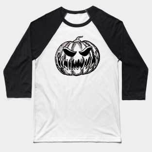 Jack-o-Lantern Baseball T-Shirt